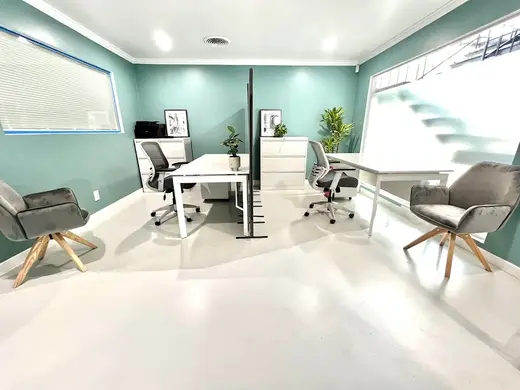 Bright and modern office space at Lifescape Recovery Mental Health Services, partial hospitalization program in Los Angeles.